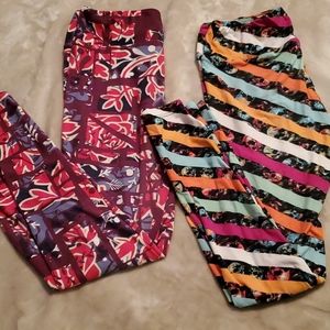 Lularoe patterned leggings